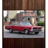 Металлическая табличка Pontiac Tempest LeMans GTO Convertible 569